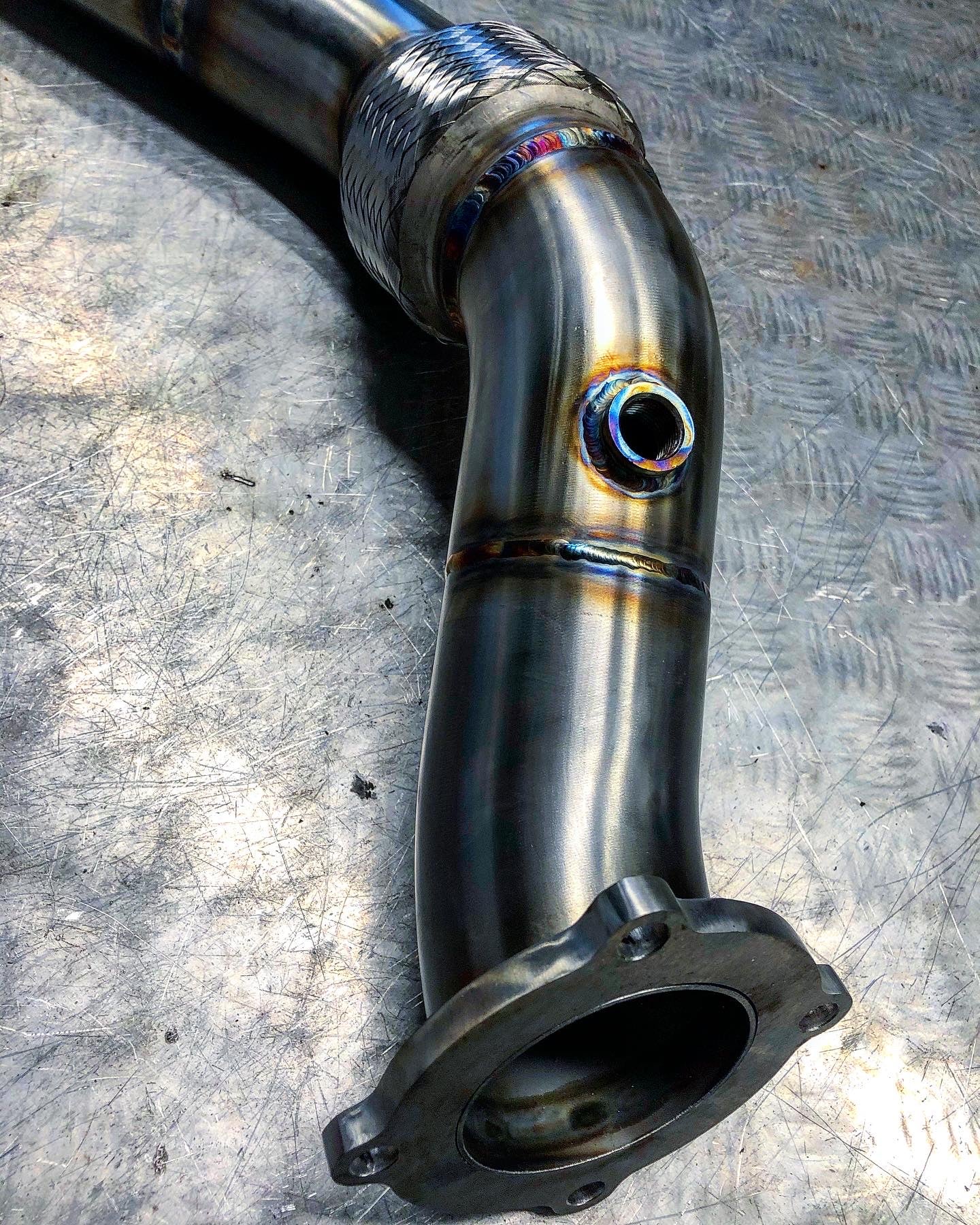 3" 1.8T K03/K03S Conversion Downpipe - VW Jetta MK2