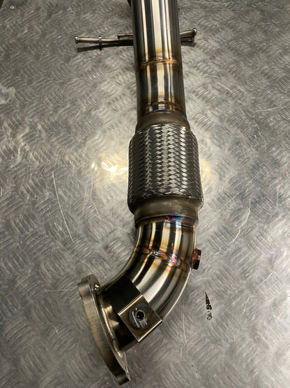 3" Downpipe + 200Cell Sports Cat pipe - Volvo C30 T5